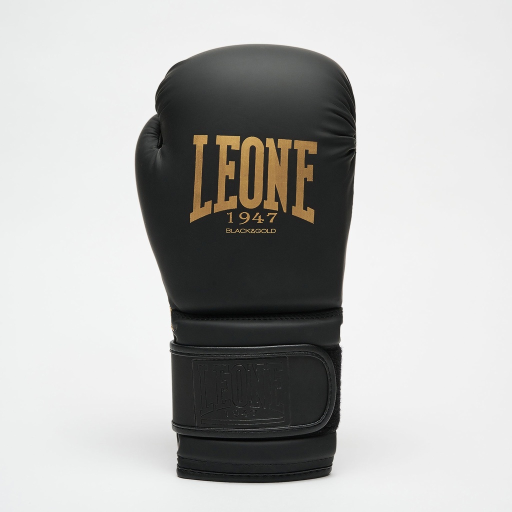 Leone Boxhandschuhe Edition, Schwarz-Gold 2