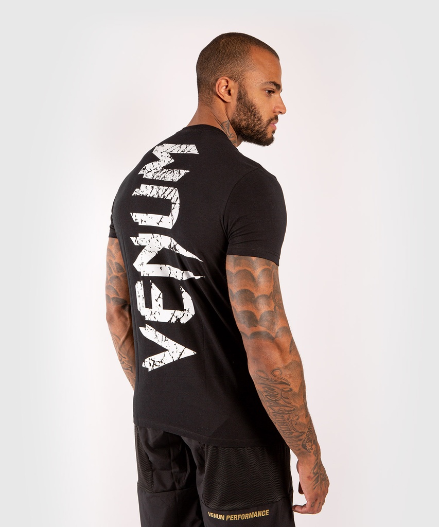 Venum T-Shirt Giant, Schwarz-Weiß 4