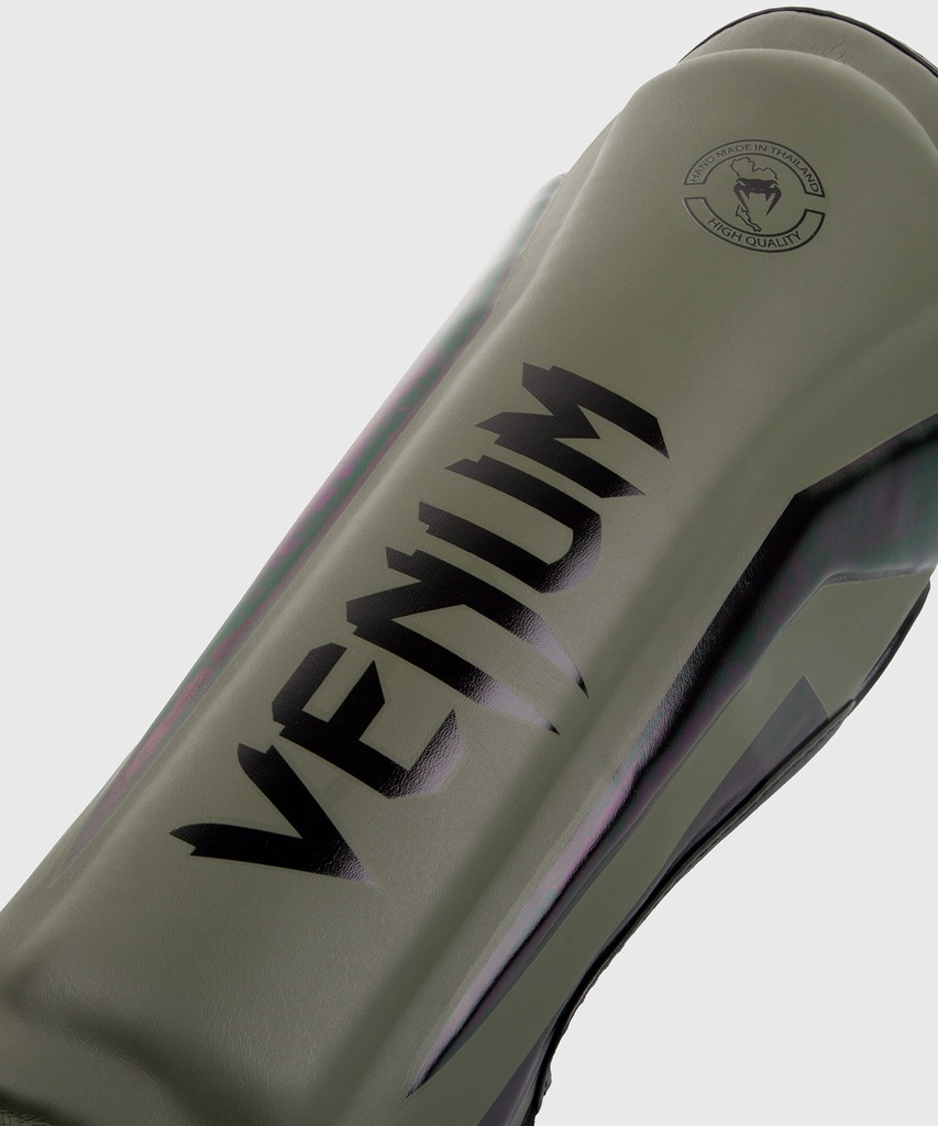 Venum Schienbeinschoner Elite, Khaki-Schwarz 2