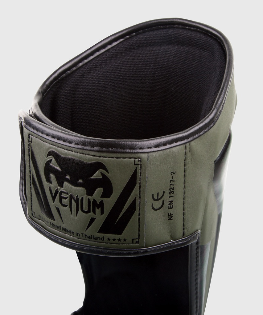 Venum Schienbeinschoner Elite, Khaki-Schwarz 3