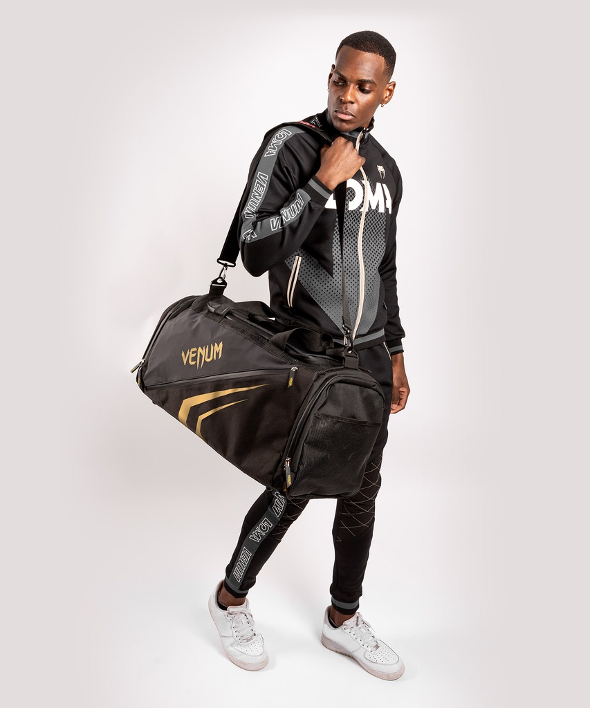 Venum Sporttasche Trainer Lite Evo, Schwarz-Gold 9