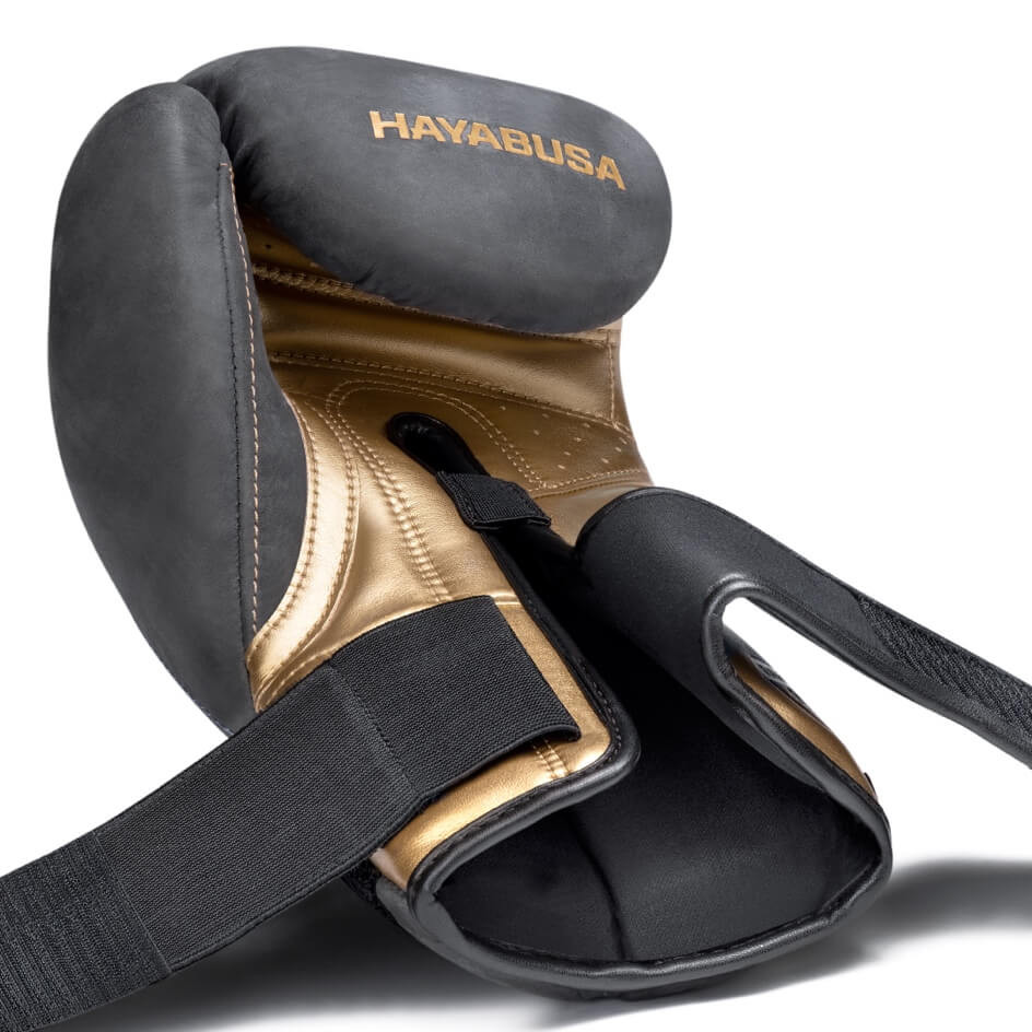 Hayabusa Boxhandschuhe T3 LX, Obsidian-Gold 2