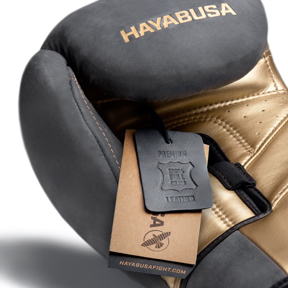 Hayabusa Boxhandschuhe T3 LX, Obsidian-Gold 3