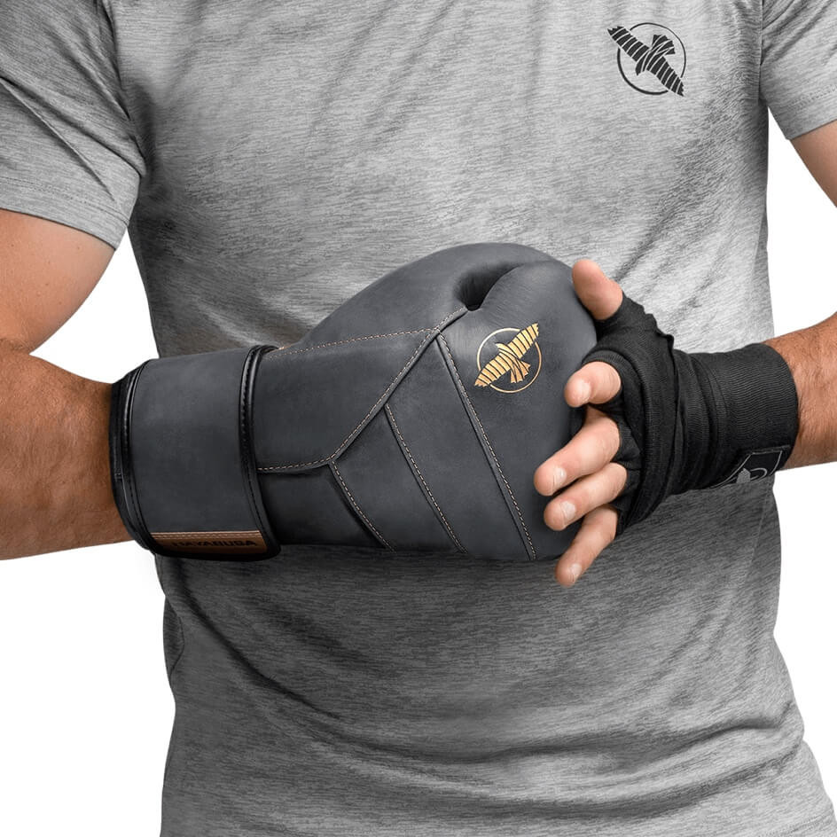 Hayabusa Boxhandschuhe T3 LX, Obsidian-Gold 5