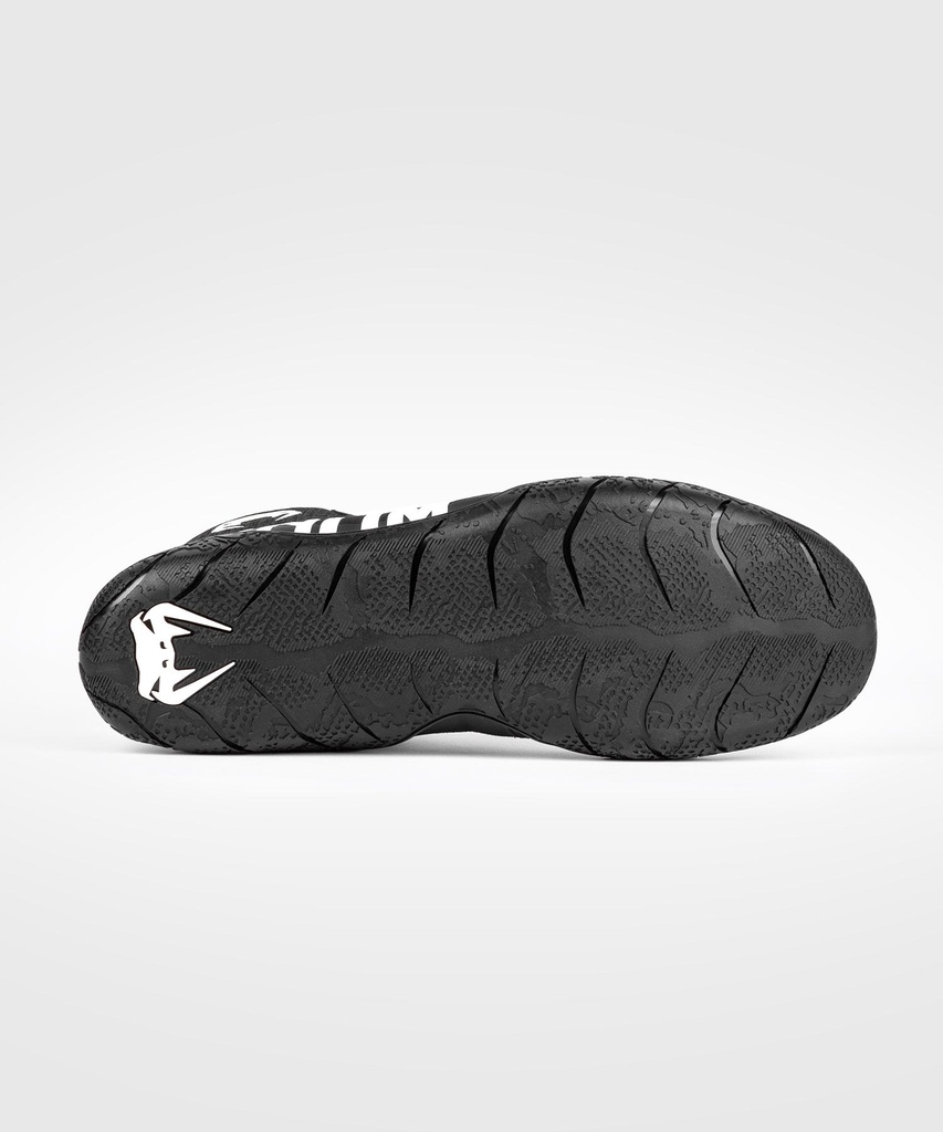 Venum Ringerschuhe Elite, Schwarz-Weiß 7