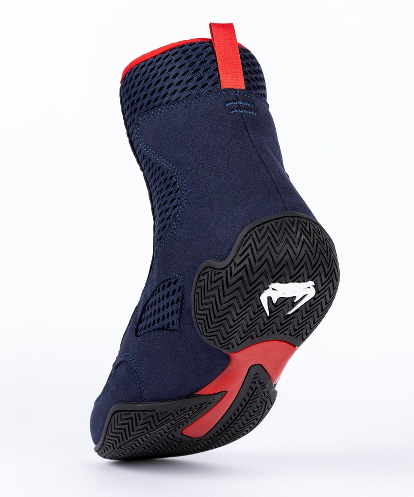 Venum Boxschuhe Contender, Dunkelblau-Rot 4