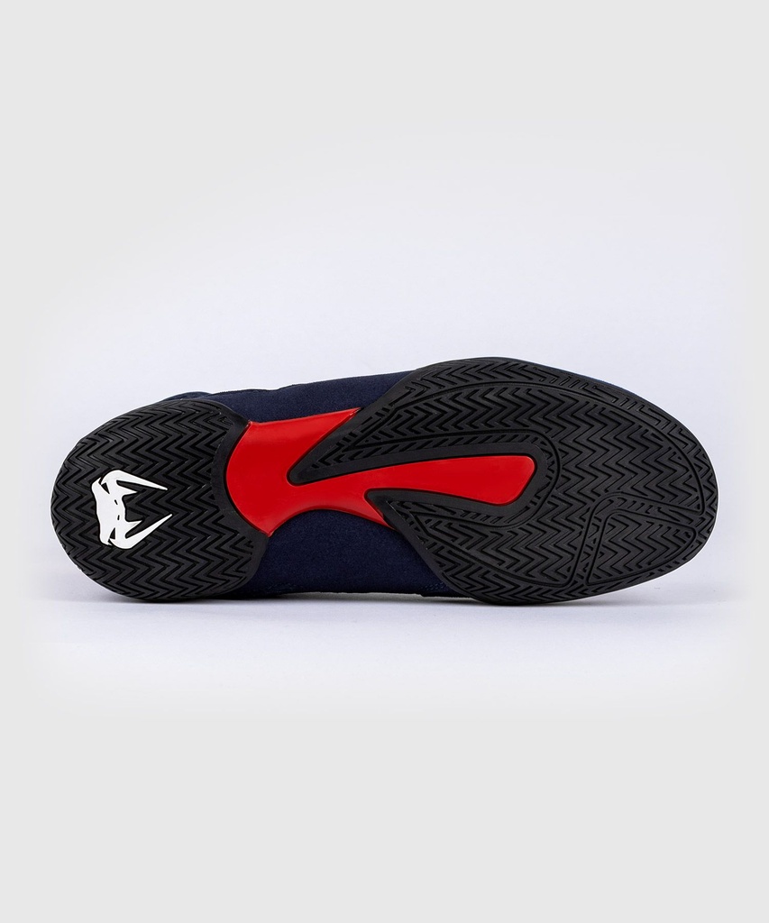 Venum Boxschuhe Contender, Dunkelblau-Rot 6