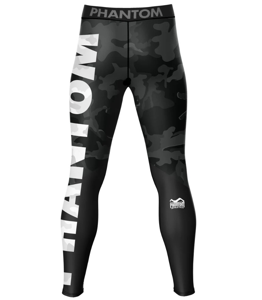 Phantom Compression Pants Domination, Camo-Schwarz 2