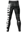 Phantom Compression Pants Domination, Camo-Schwarz 2