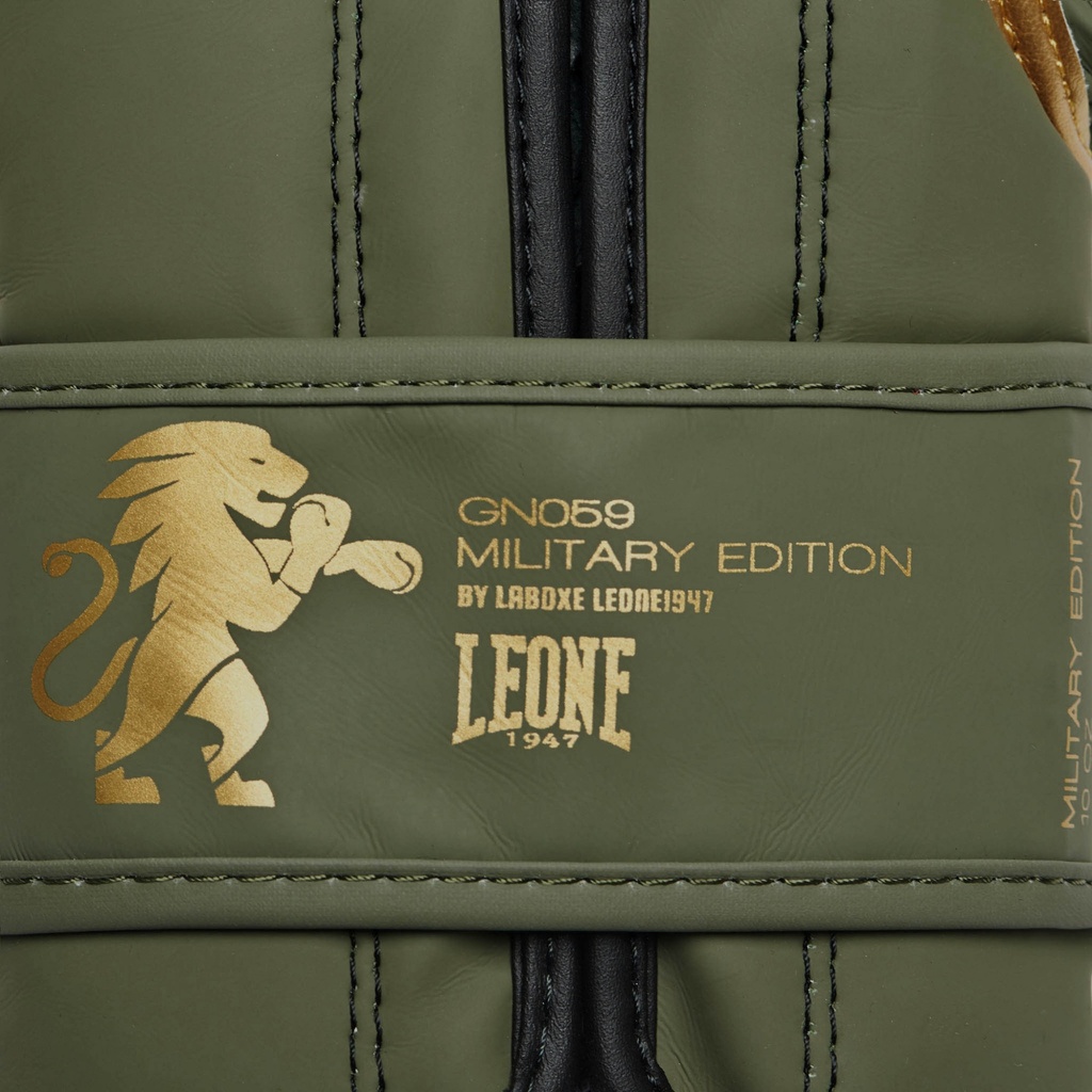 Leone Boxhandschuhe Military Edition Writing