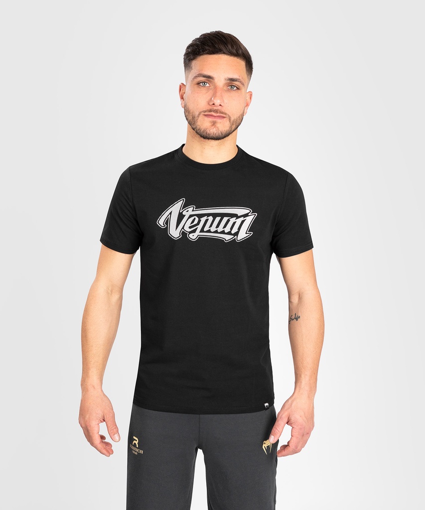 Venum T-Shirt Absolute 2.0, Schwarz-Silber 2