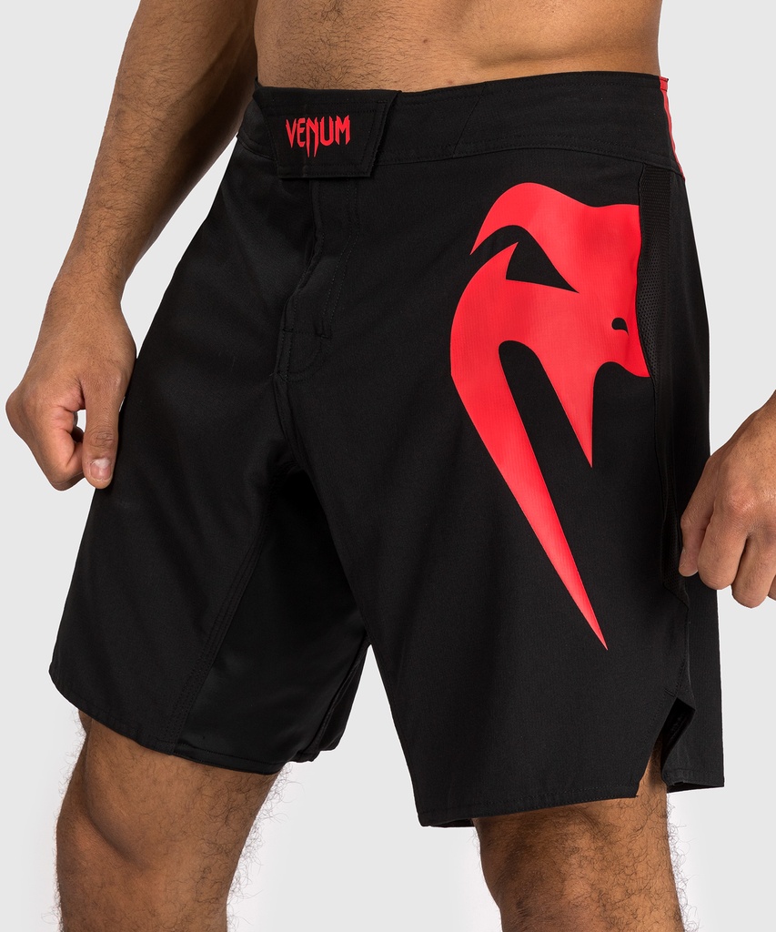 Venum Fight Shorts Light 5.0, Schwarz-Rot 4
