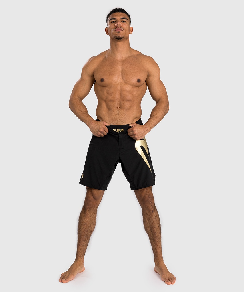 Venum Fight Shorts Light 5.0, Schwarz-Gold 2