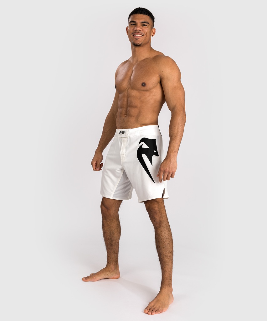 Venum Fight Shorts Light 5.0, Weiß-Schwarz 2