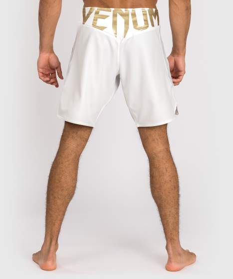 Venum Fight Shorts Light 5.0, Weiß-Gold 2
