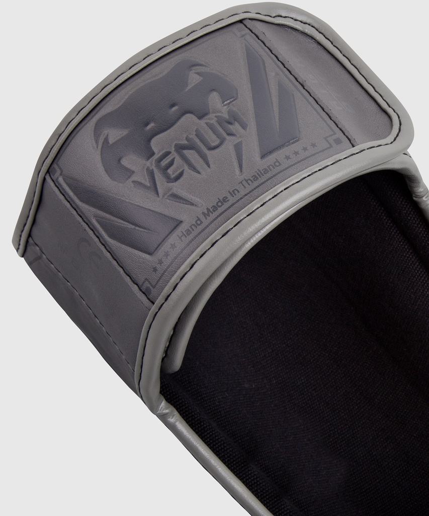 Venum Schienbeinschoner Elite, Grau-Schwarz 3