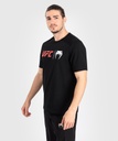 Venum T-Shirt UFC Classic, Schwarz-Rot 2