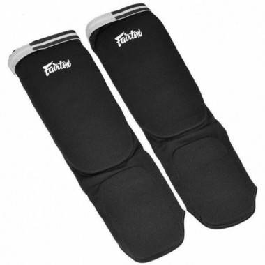 Fairtex Schienbeinschoner Elastisch SPE1, Schwarz 4