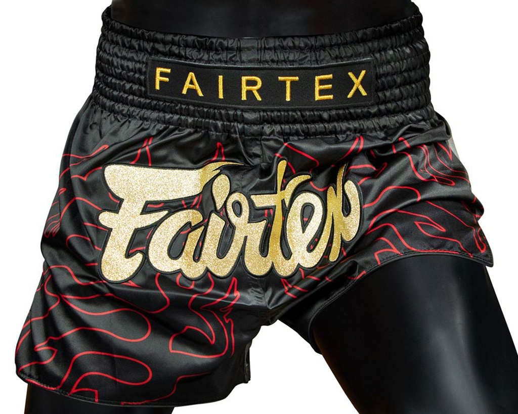 Fairtex Muay Thai Shorts BS1920, Schwarz 3
