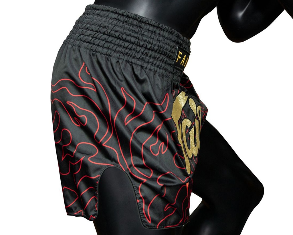 Fairtex Muay Thai Shorts BS1920, Schwarz 5