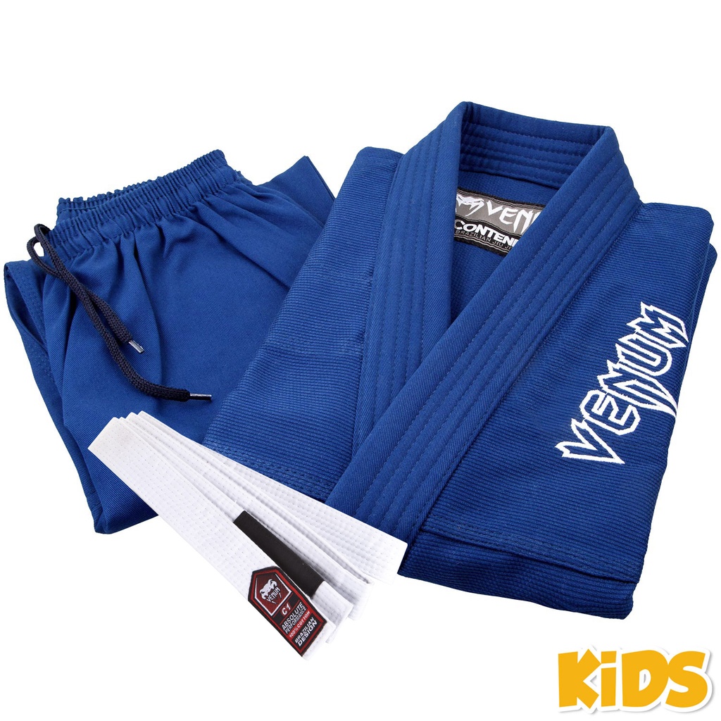 Venum BJJ Gi Contender Kids, Blau 3