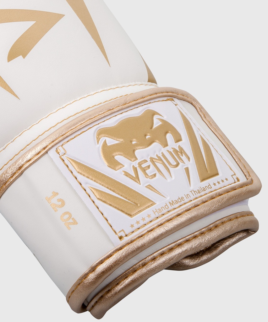 Venum Boxhandschuhe Elite, Weiß-Gold 3