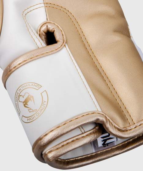 Venum Boxhandschuhe Elite, Weiß-Gold 5