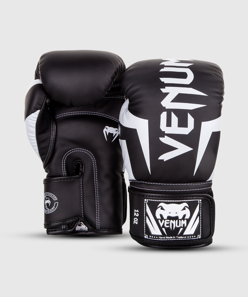 Venum Boxhandschuhe Elite, Schwarz-Weiß 2