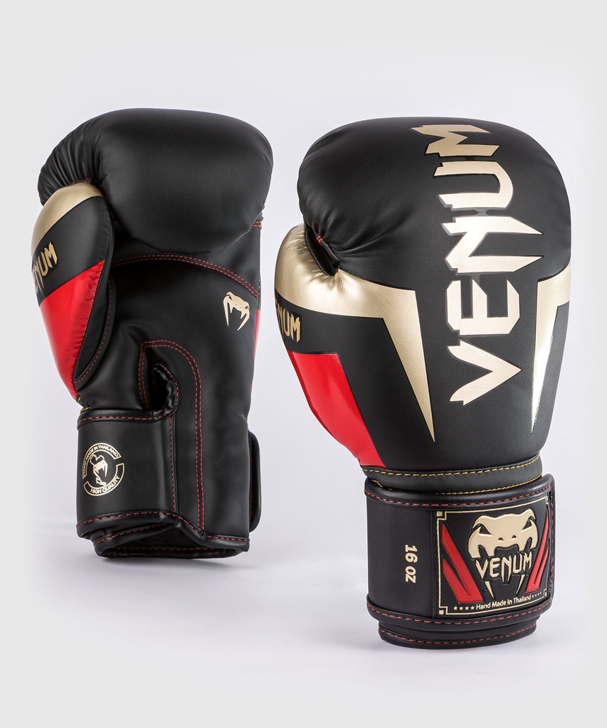 Venum Boxhandschuhe Elite, Schwarz-Gold 2