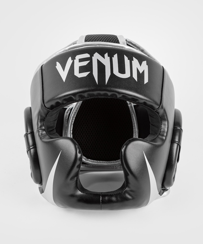 Venum Kopfschutz Challenger 2.0, Schwarz-Silber 2