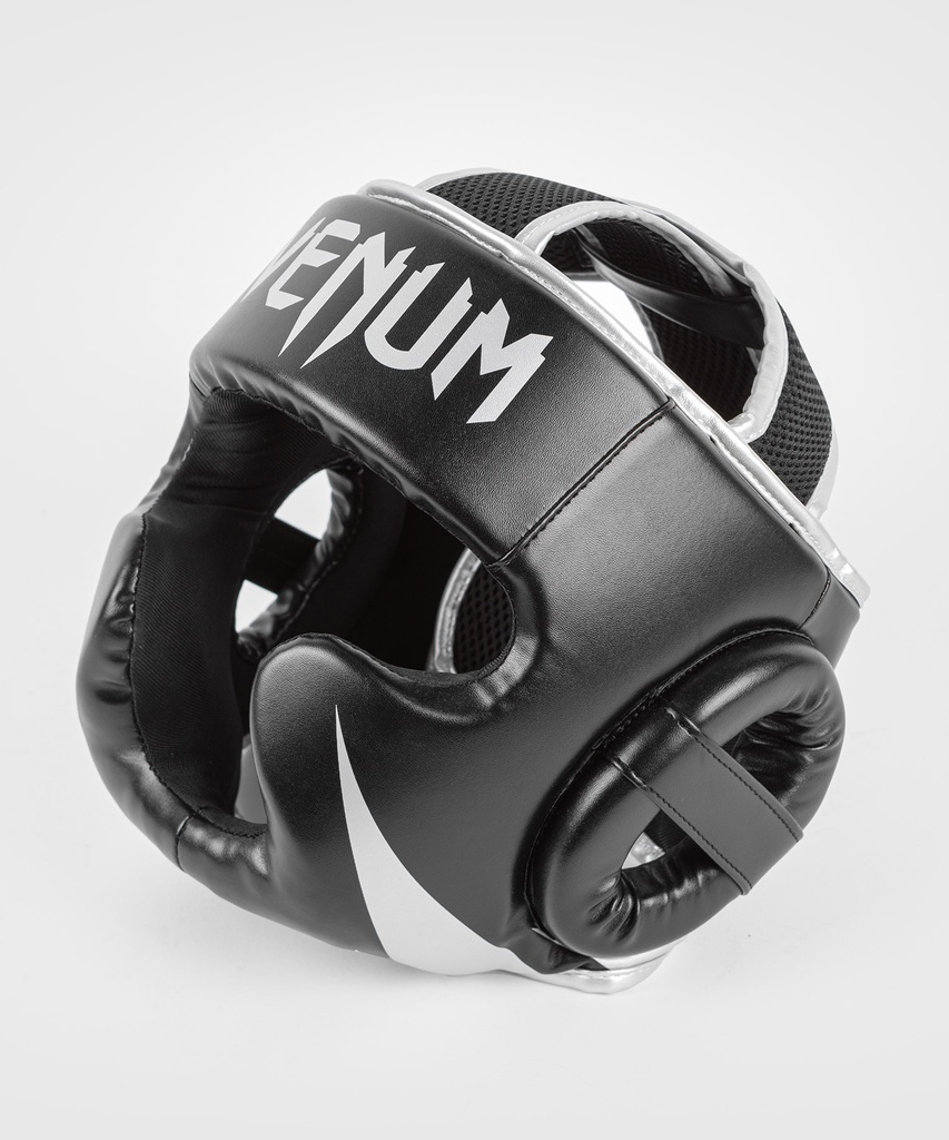 Venum Kopfschutz Challenger 2.0, Schwarz-Silber 3