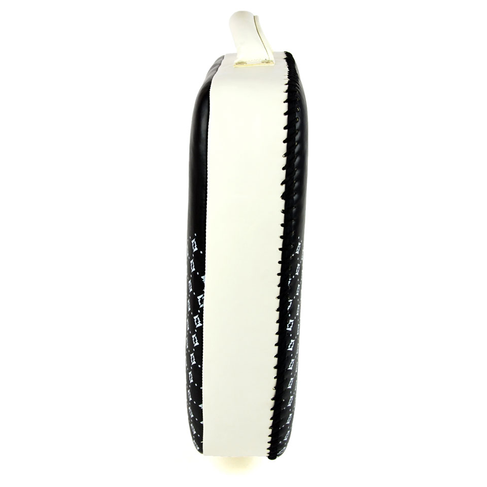 Fairtex Low Kick Schlagpolster LKP1, Schwarz-Weiß 2