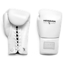 Hayabusa Boxhandschuhe Pro Sparring mit Schnürung, Weiß 3