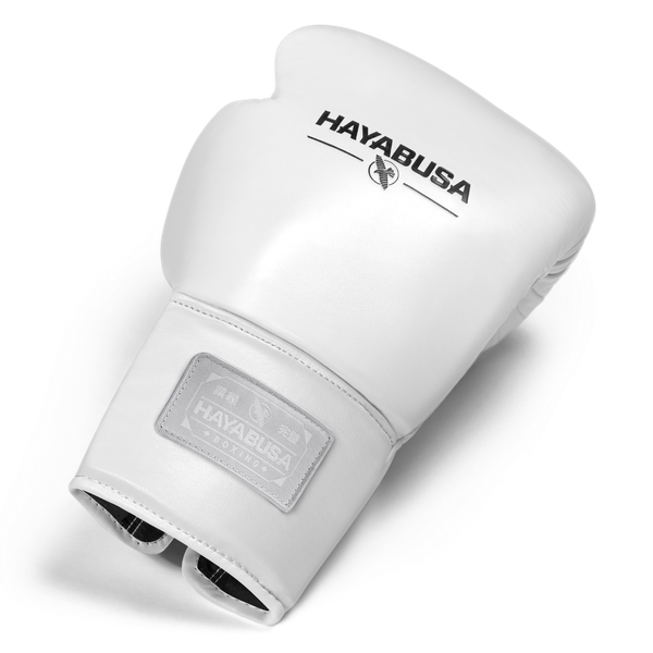 Hayabusa Boxhandschuhe Pro Sparring mit Schnürung, Weiß 6