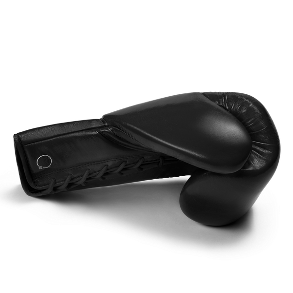 Hayabusa Boxhandschuhe Pro Fight Pferdehaar mit Schnürung, Schwarz 4