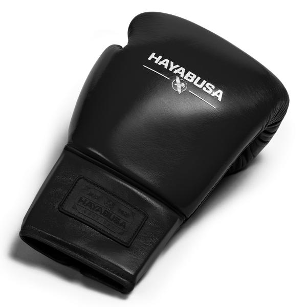 Hayabusa Boxhandschuhe Pro Fight Pferdehaar mit Schnürung, Schwarz 5