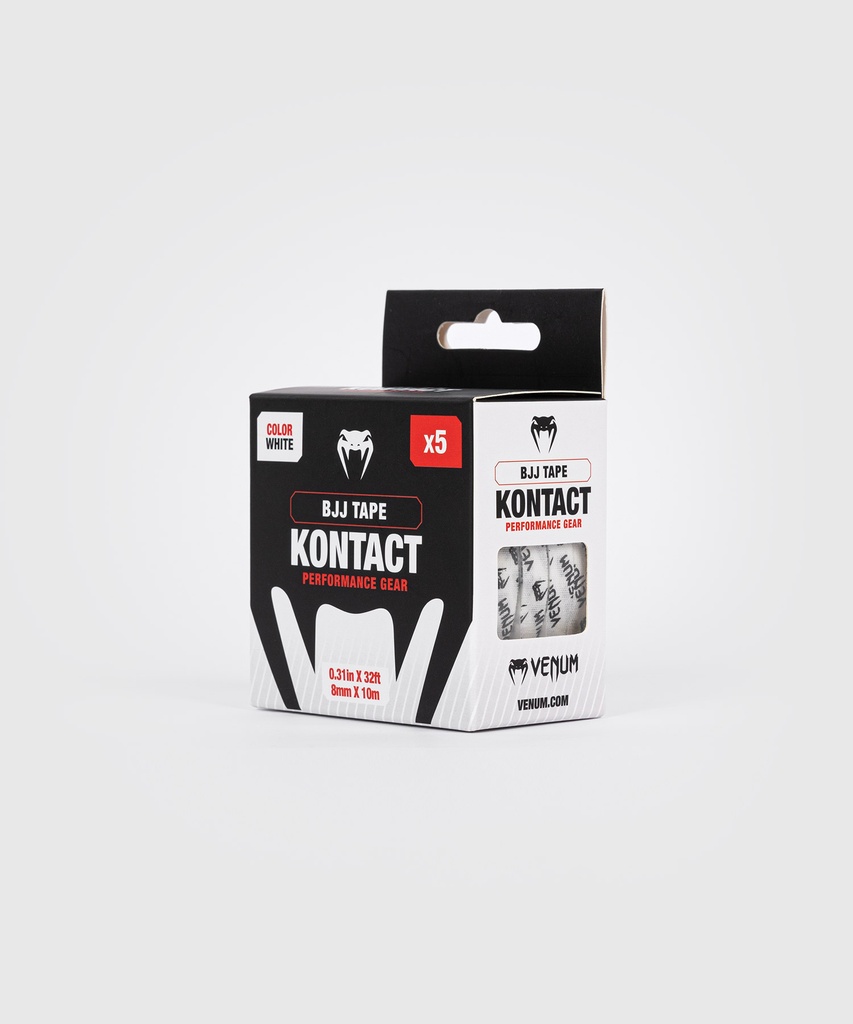 Venum Finger Tape Kontact, Weiß-Schwarz 4