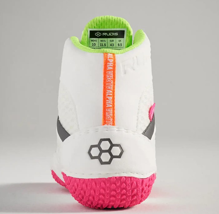 Rudis Ringerschuhe Jordan Burroughs Alpha 2.0 White/Pink