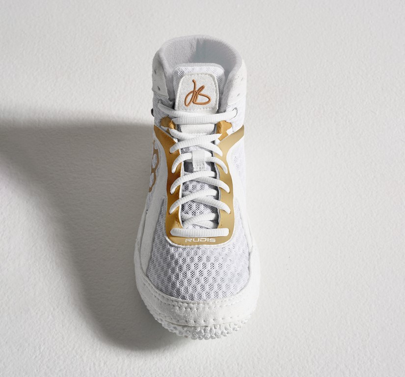 Rudis Ringerschuhe Jordan Burroughs Alpha 2.0 Youth White/Gold