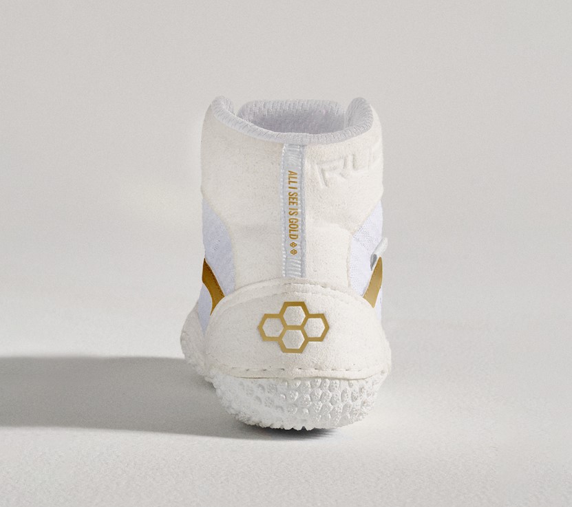 Rudis Ringerschuhe Jordan Burroughs Alpha 2.0 Youth White/Gold