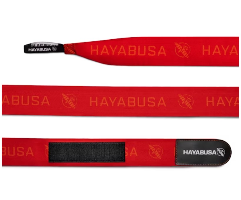 Hayabusa Boxbandagen Deluxe 4,5m Unelastisch, Rot 3
