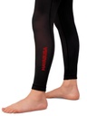 Hayabusa Compression Pants Geo Youth, Schwarz-Rot 3