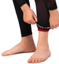Hayabusa Compression Pants Geo Youth, Schwarz-Rot 4