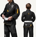 Hayabusa BJJ Gi Ascend Youth, Schwarz 2