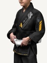 Hayabusa BJJ Gi Ascend Youth, Schwarz 4