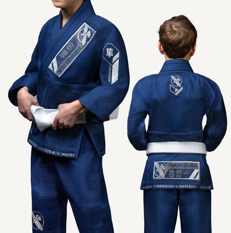 Hayabusa BJJ Gi Ascend Youth, Dunkelblau 2