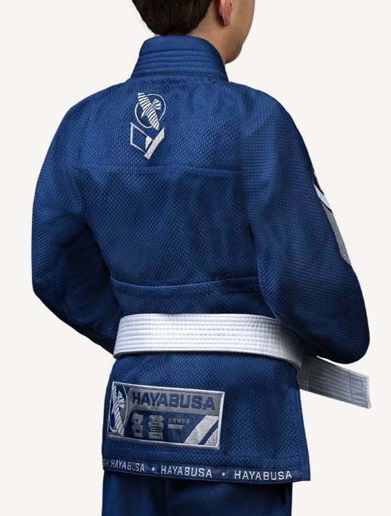 Hayabusa BJJ Gi Ascend Youth, Dunkelblau 4