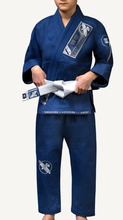 Hayabusa BJJ Gi Ascend Youth, Dunkelblau 6