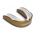 Hayabusa Mundschutz Combat, Gold-Weiß 4