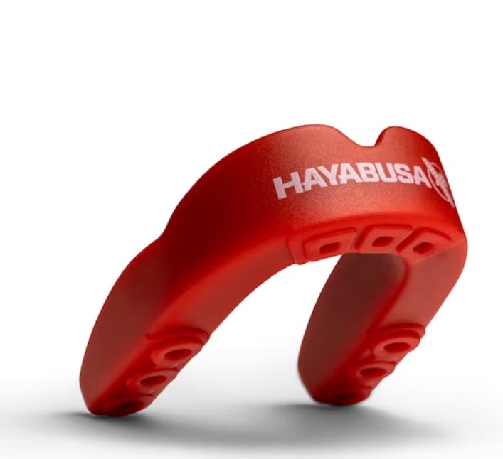 Hayabusa Mundschutz Combat, Rot-Schwarz 2
